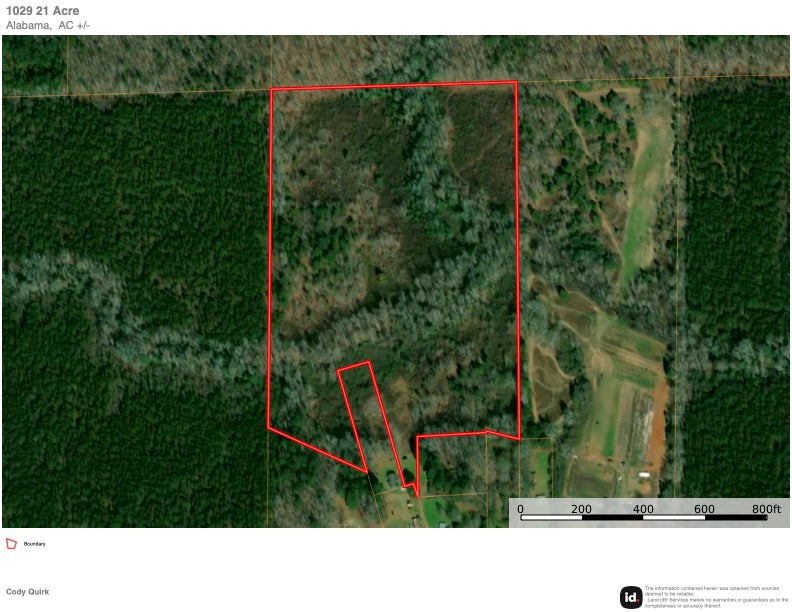21 Acre Undeveloped Land